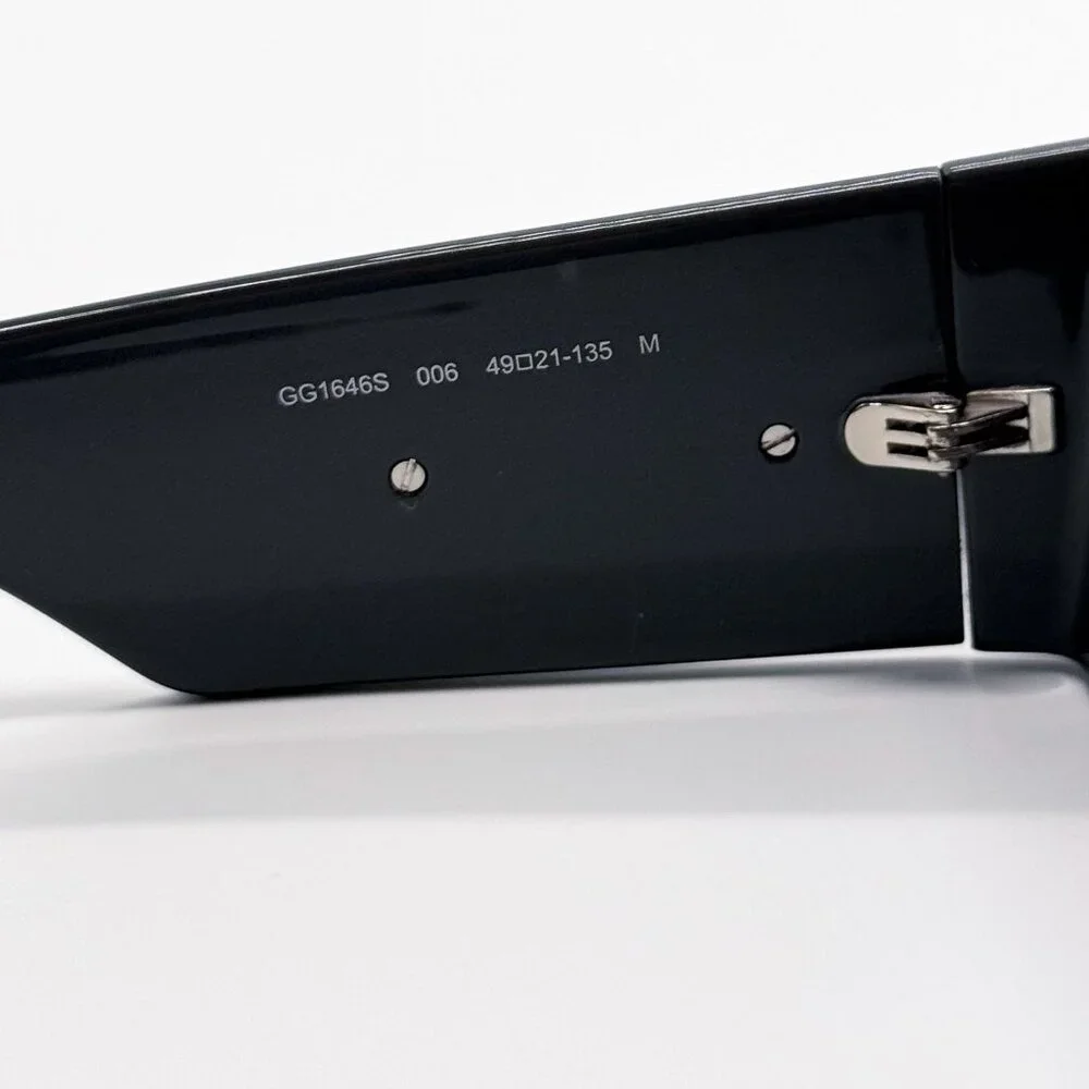 NEW GUCCI SUNGLASSES GG1646S 006 GRAY UNISEX EYEWEAR GUCCI - Picture 8 of 10